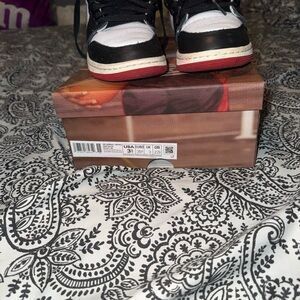 Jordan Kids Sneakers Black and White